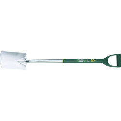 C.K G5140 Spade D-grip Stainless Steel Blade Strong Plastic Shaft