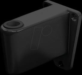 64991 Wall bracket for magnifying lamps, black