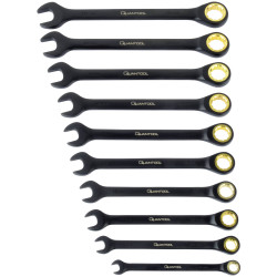Br&#xFC;der Mannesmann Q25210 Quantool Shifter Set 10-Piece 8-19mm Metric