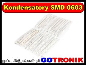 Zestaw kondensatorów SMD 0603 980 sztuk