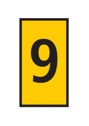 Oznacznik kabli z klipsem Zatrzask HellermannTyton zakres 2.8 → 3.8mm Cable Marker ilość 1000jednostki