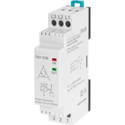 Przekaźnik monitorujący Faza RS PRO, 3-fazowy