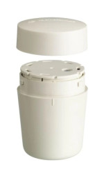 Podstawa z pokrywą XVM, O 45mm, biały, zaciski śrubowe, IP40 XVMC21