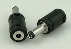 4318 Adapter DC wtyk 2,1 gniazdo 1,0