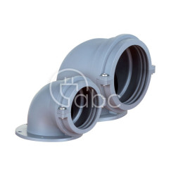 Dławnica do węży ochronnych, TITAN kątowa 90°, średnica peszla: 95 mm, GTC-95G