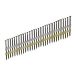 Gwoździe 20 pierścieniowe okrągły łeb jasny 90mm 1750szt.. - M18 FFN21 4932492590