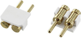 TRU COMPONENTS LEDV04ST2WS Łącznik 24 V miedź-beryl taśma cięta 1 szt.