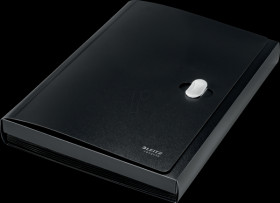 46240095 Concertina file, A4, Recycle, black