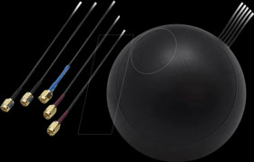 PR1KCO28 Roof antenna Cellular / GNSS / Wi-Fi, SMA