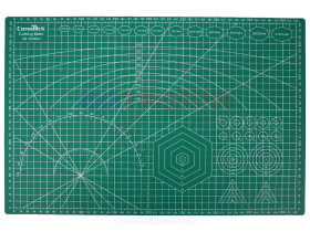 Mata dwustronna do cięcia A3 samogojąca ZIELONA