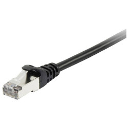 Equip 605592 RJ45 Network cable CAT6 Black Gold plated connectors 3.00 m