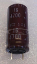 4700uF 16V 105C 16x35mm kondensator elektrolilyczny SXE LESR NIPPON CHEMI-CON