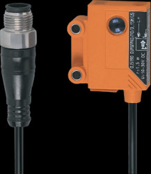 Reflecting light barrier, 0.2-1.5 m, PNP, 10-30 VDC, M12-connector, IP67, OJ5190