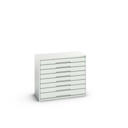 Szafa, kolor: Jasnoszary, materiał: , materiał: stal, 900mm x 1050mm x 550mm, Bott