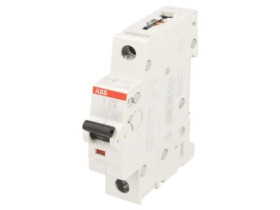 S201-C13 Wyłącznik nadprądowy, 230/400VAC, Prąd znamionowy: 13A, 1-biegunowy, 6kA, szczelność IP20