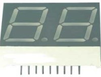 DC04-11SRWA Wyswietlacz LED hyper-red 2 cyfry 10mm WK