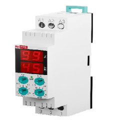 Timer Relay Montaż na szynie DIN 240V ac 1NO/1NC 2-stykowy RS PRO 0.1 s → 99min 1 funkcyjny