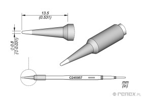 Grot C245957 do rączki JBC T245