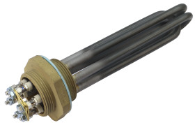 Grzałka zanurzeniowa 2 kW Do wody 230 → 400 V ac długość 185mm Okrągły