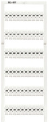 Marker card for terminal block plug, 793-677