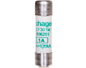 Wkładka topikowa cylindryczna 10x38 mm aM 1A 500V AC LF301M /10szt./