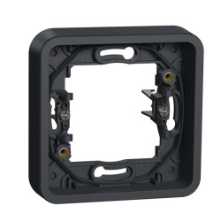 Mureva Styl Podstawa podtynkowa 1x z pazurkami montażowymi antracytowa MUR34108