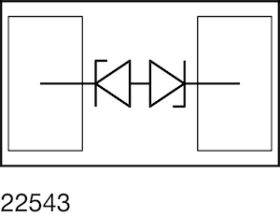 VCUT03G1-SD0 Bidirectional Symmetrical (BiSy) Single Line ESD Protection Diode in Silicon Package