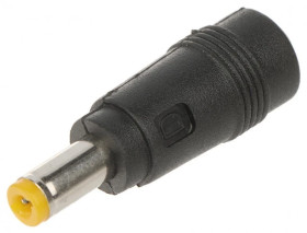 Adapter wtyku zasilania 2.1/5.5 - 2.5/5.5 WT-55/GT-2.5