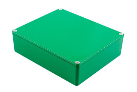 Obudowa Aluminium odlewane szerokość zew. 122 mm długość zew. 146 mm wys. zew. 40 mm Hammond IP54