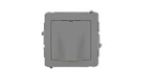 Deco Mechanizm Wypustu Kablowego Szary Mat 27Dwpk