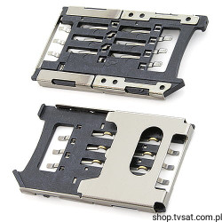 8840A15 SIM Card Socket 6 Pin SIM LUMBERG