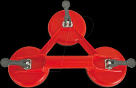 HSC3 Triple rubber suction lifter, 3x Ø 11.5 mm, max. 45 kg