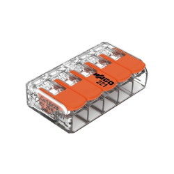 Złączka instalacyjna 5x Compact 221-415/995-008 (blister 8 szt.) Wago