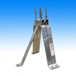 Mauerhalter - Stahl feuerverzinkt Wandabstand 400 mm