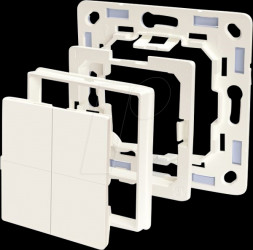SHELLY_B_A_WS_4_LS Legrand &amp; Shelly adapter for BLU Wall Switch 4