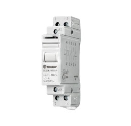 Przekaźnik mocy 24 V dc DPST Finder 16 A 6.5 VA Szyna DIN 2.7 kΩ Śruba