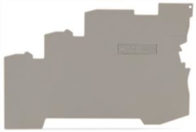 End/Intermediate plate for terminal block, 2020-5391