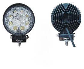LAMPA LED 24W BIAŁ.ZIM.10-30V CZARNA OKR