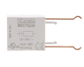 Filtr przeciwzakłóceniowy do cewek styczników 11BG... (125-240VAC) 11BGX79240