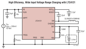 40V 400mA Synchronous Step-Down Battery Charger