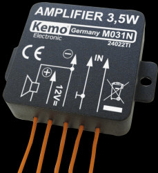 M031N Universal amplifier 3.5W, 4.5 - 12 V