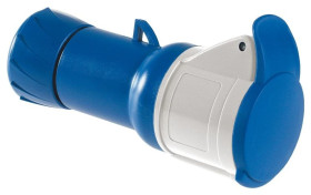 Przenośne gniazdo przemysłowe, 32A, 2p+E, 200...250 V AC, IP 44 PKF32M423