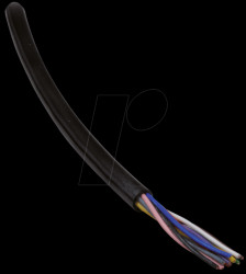 PUR cable Li12Y11Y - 4x 0.50 mm², 10 m