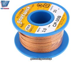 CP-30B plecionka miedziana 3,0mm 20metrów GOOTWICK