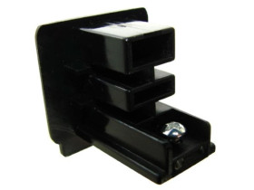 Zaślepka szyny 3 fazowej Adar czarna