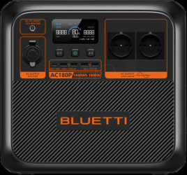 P-AC180P-EU-GY-BL-010 Bluetti AC180P power station, 1800 W, 1440 Wh
