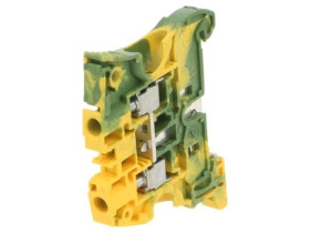 Złączka szynowa SNK tory 1 zaciski 2 żółto-zielony Szer 6mm 1SNK506150R0000 ZS6-PE