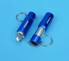 LATARKA BRELOK 3xLED BLUE 3xLR-44