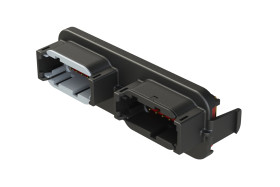 Złącze samochodowe 24-pinowe Amphenol Industrial 2-rzędowe Męski 7.5A Armor IPX Płytka drukowana Lutowane Złącze