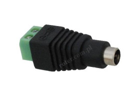 VITALCO GNIAZDO ZASILANIA DC 2,1 Z SZYBKOZŁĄCZEM